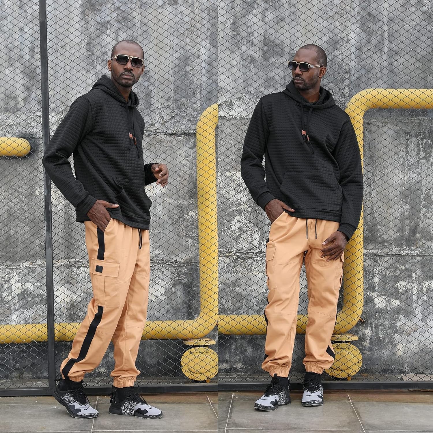 Mens Fashion Hoodies Sweatshirt Casual