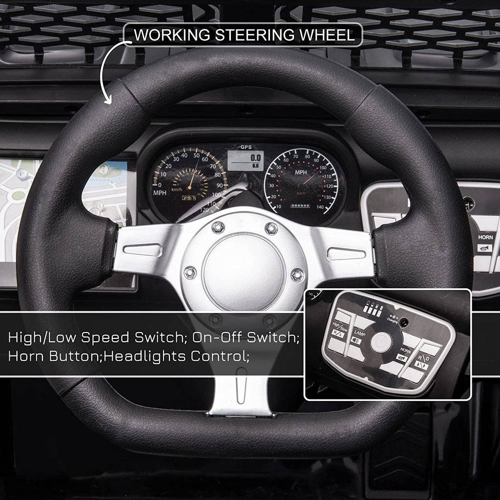 12V Kids Ride on Truck with Parent Remote Control