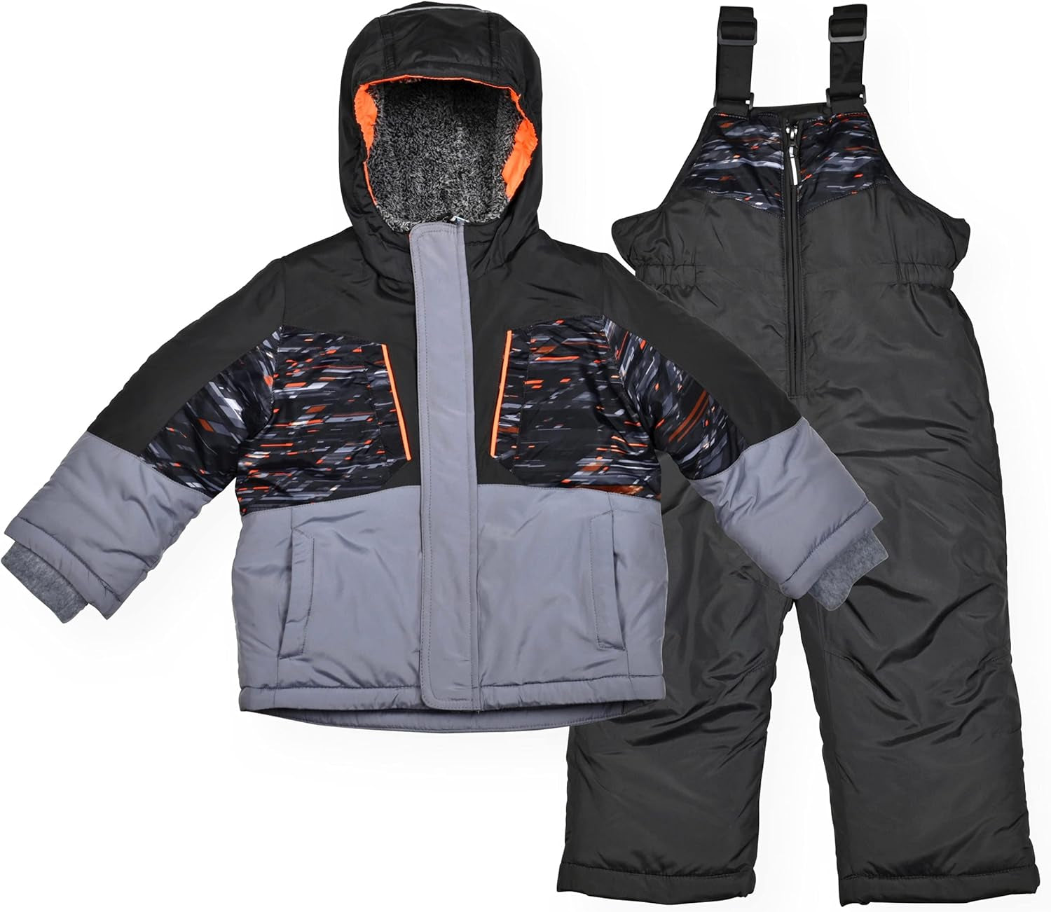 Boys Boys Ski Jacket and Snowbib Snowsuit Set 2 Piece 