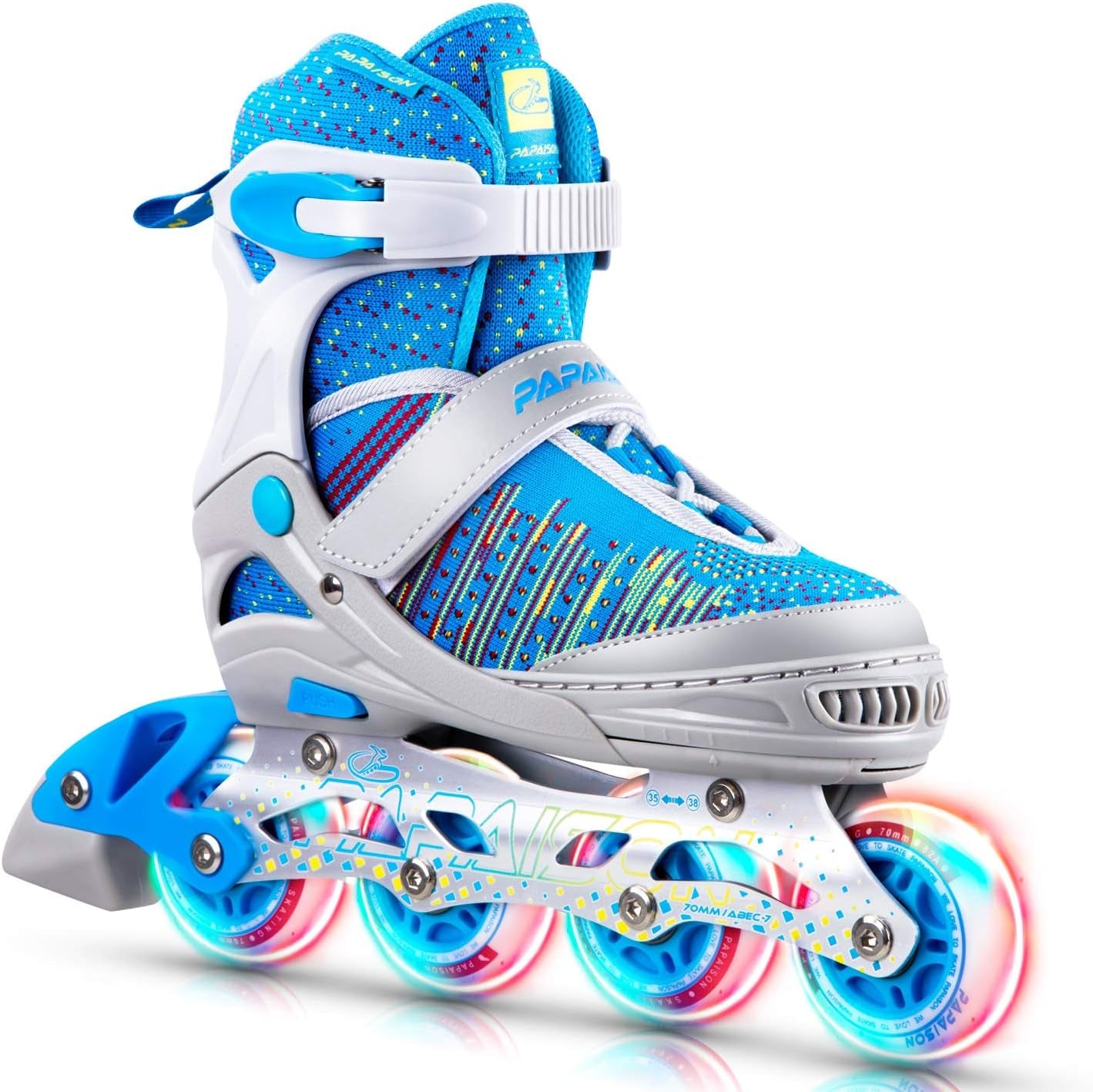 Skates for Boys and Girls with Full Light up Wheels
