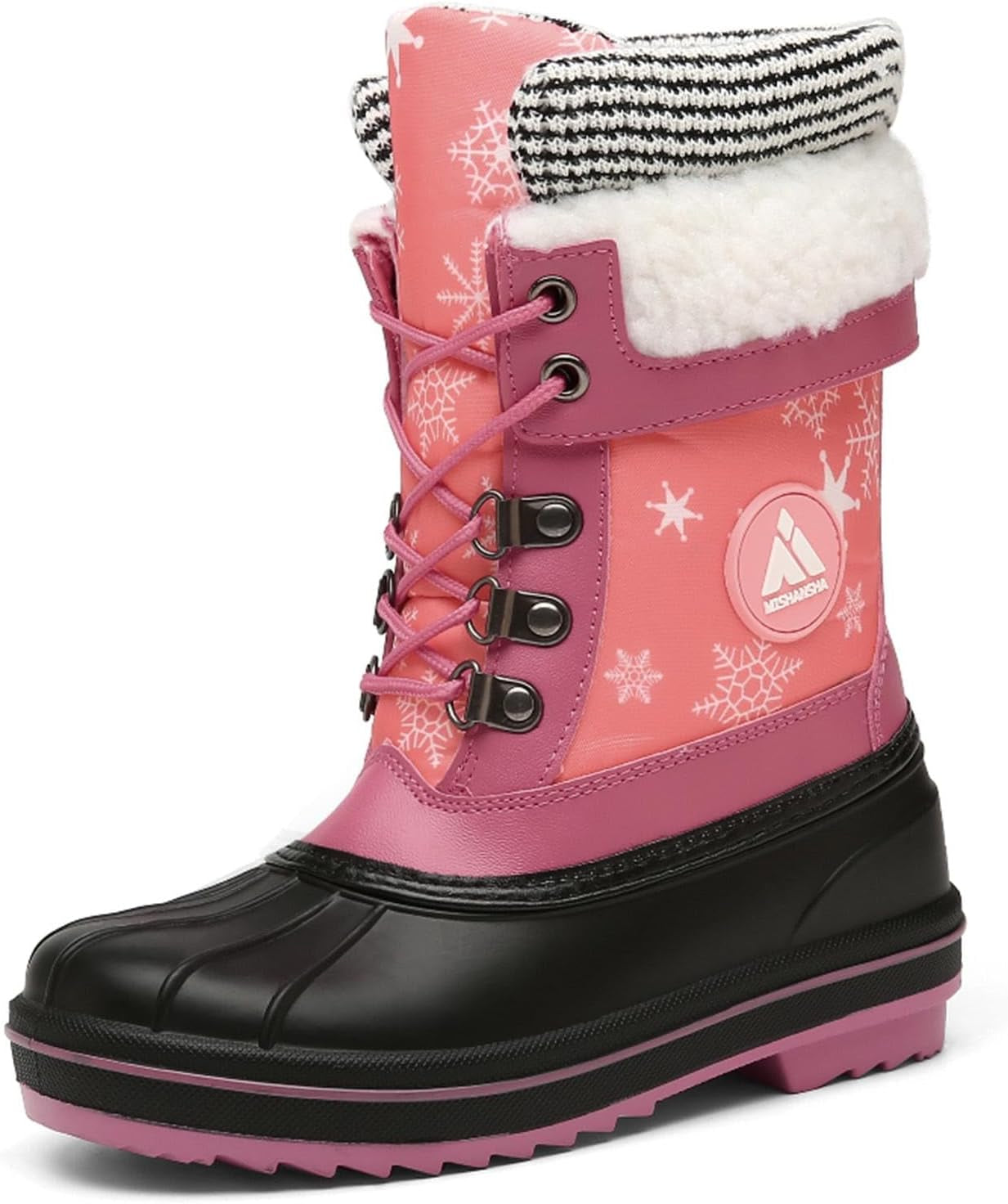 Girls Boys Toddler/Little Kid/Big Kid Winter Snow Boots Warm Waterproof 