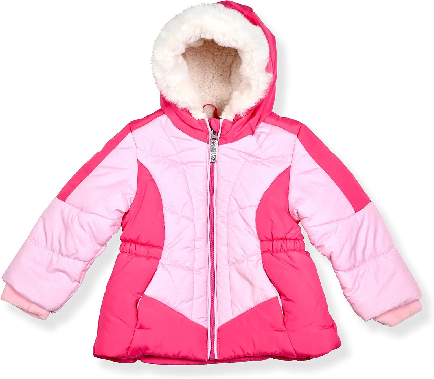 Little Girls Bib Snow Pants and Ski Jacket Water-Resistant