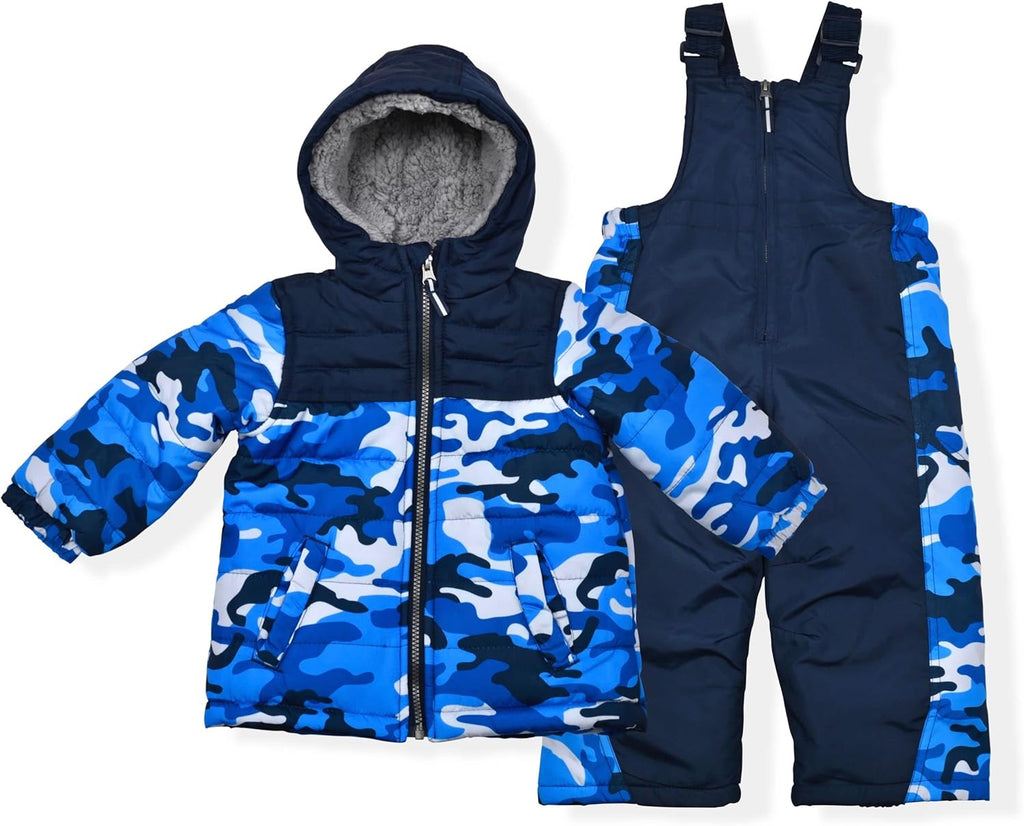 Boys Boys Ski Jacket and Snowbib Snowsuit Set 2 Piece 