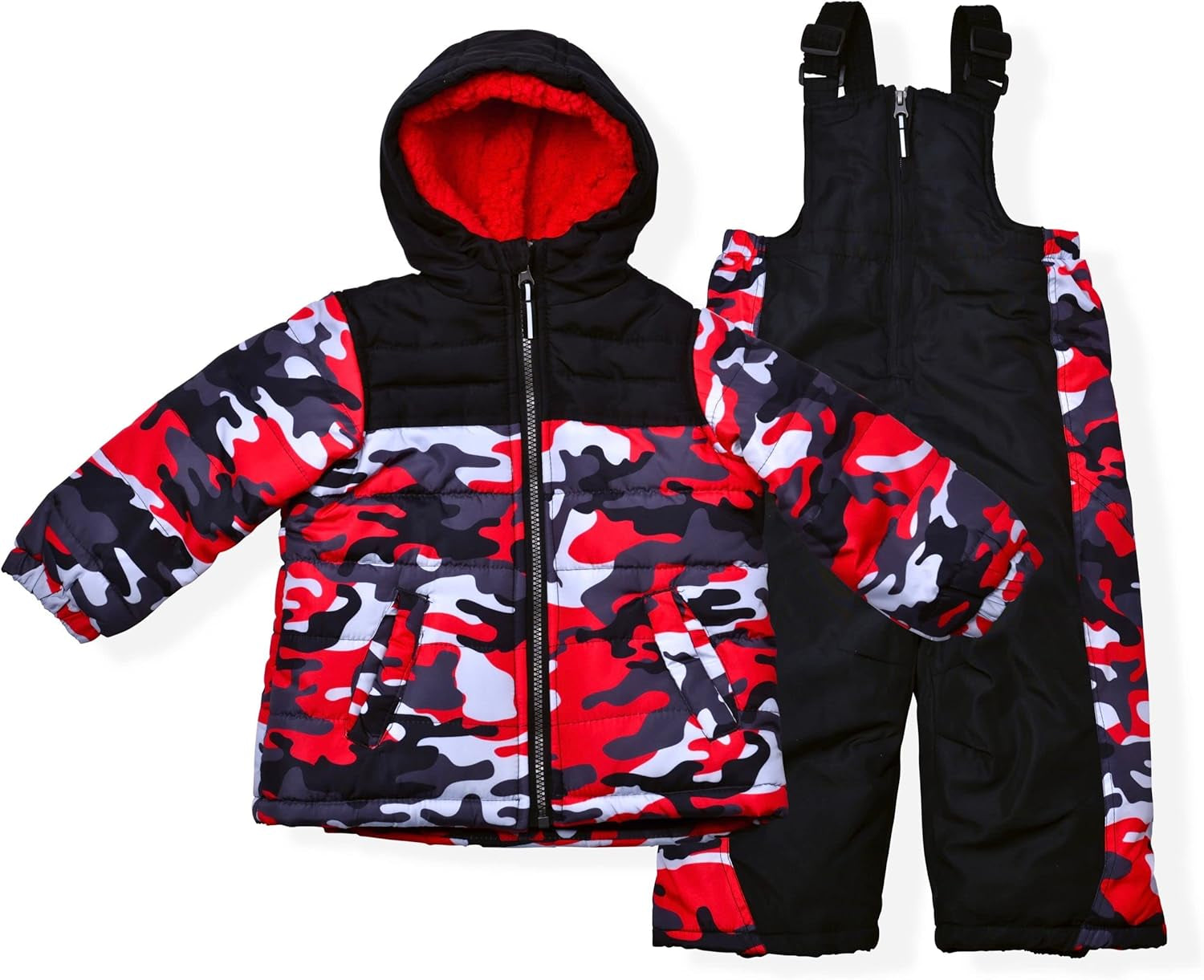 Boys Boys Ski Jacket and Snowbib Snowsuit Set 2 Piece 