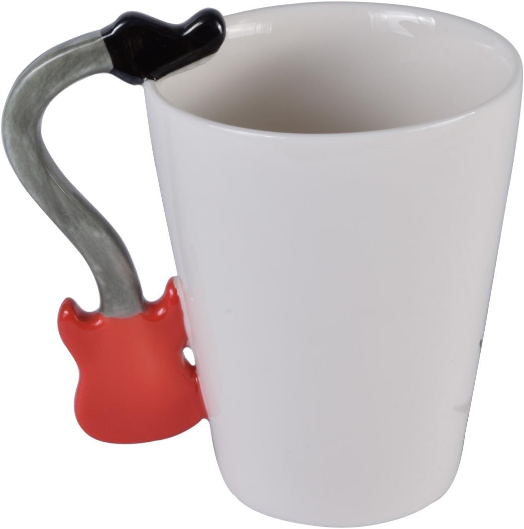 12.9 Oz Guitar Ceramic Mug 