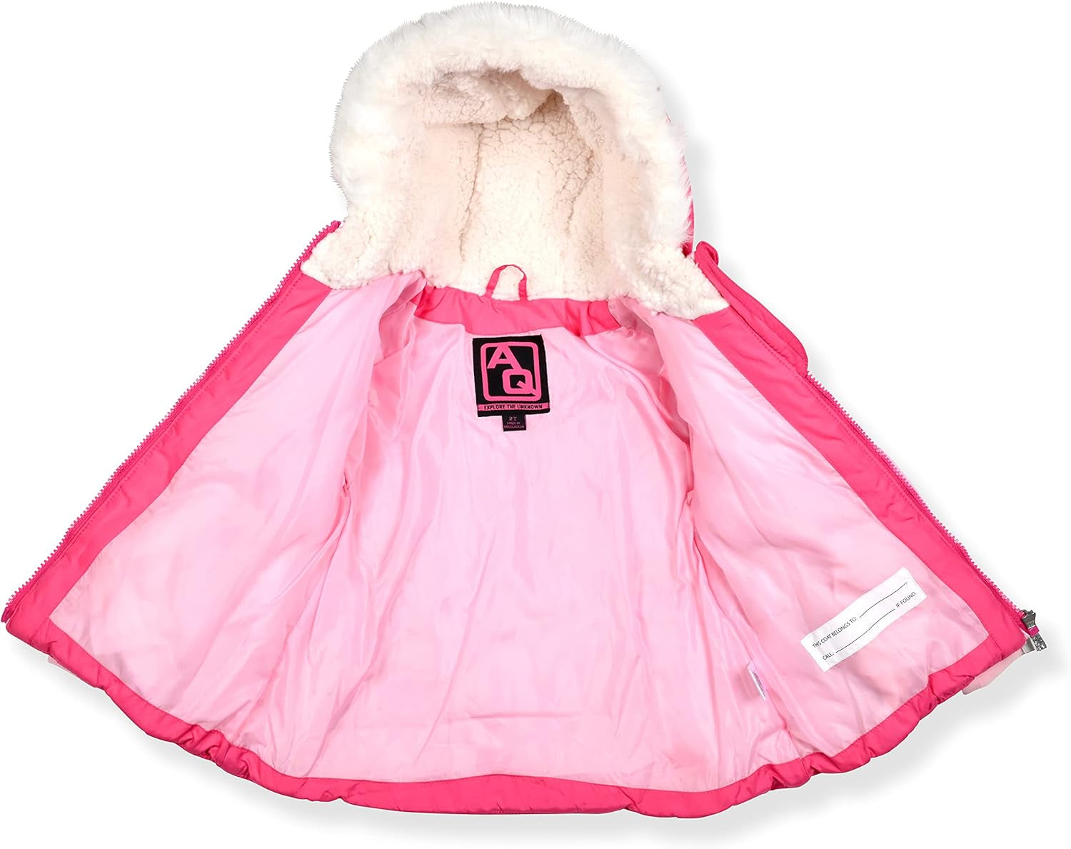Little Girls Bib Snow Pants and Ski Jacket Water-Resistant