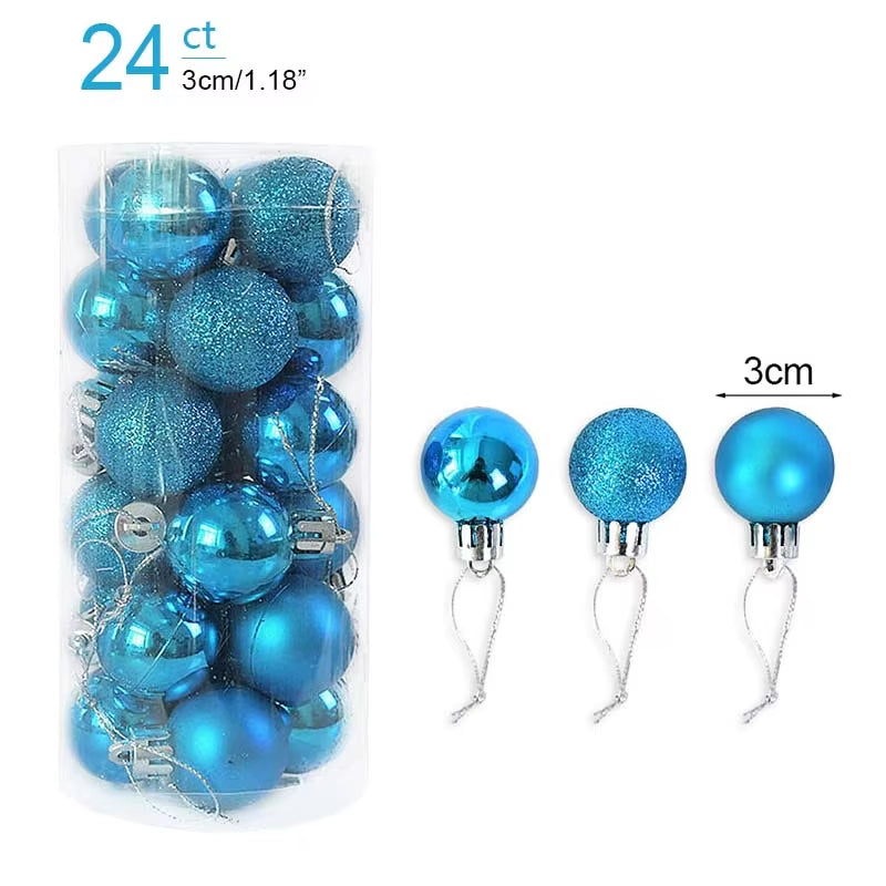 Box Christmas Balls Christmas Tree Ornaments