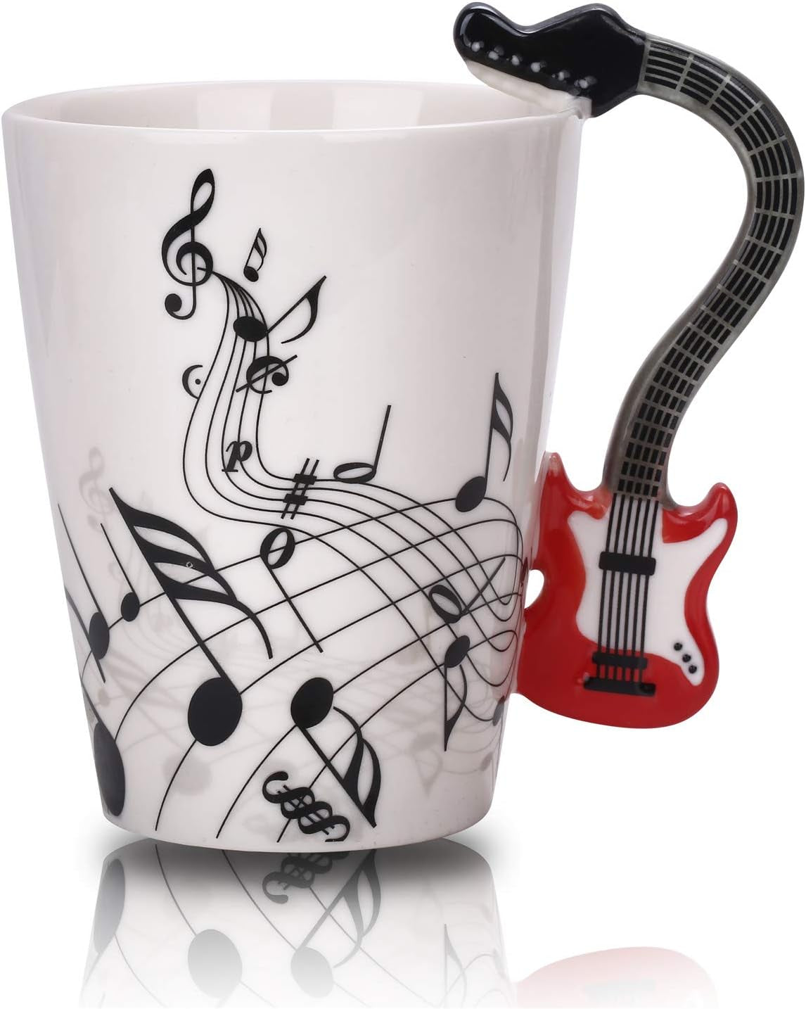 12.9 Oz Guitar Ceramic Mug 