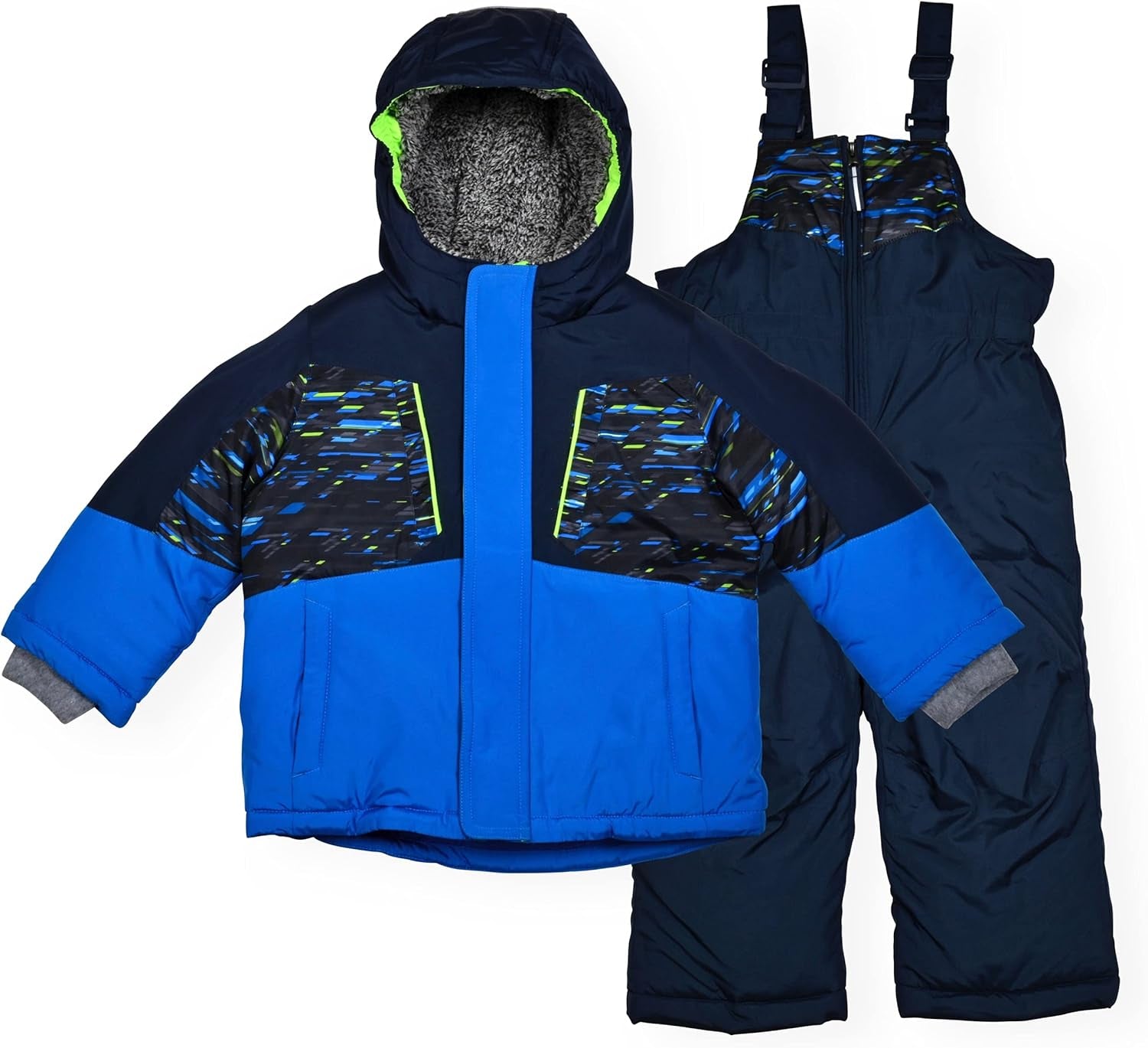 Boys Boys Ski Jacket and Snowbib Snowsuit Set 2 Piece 