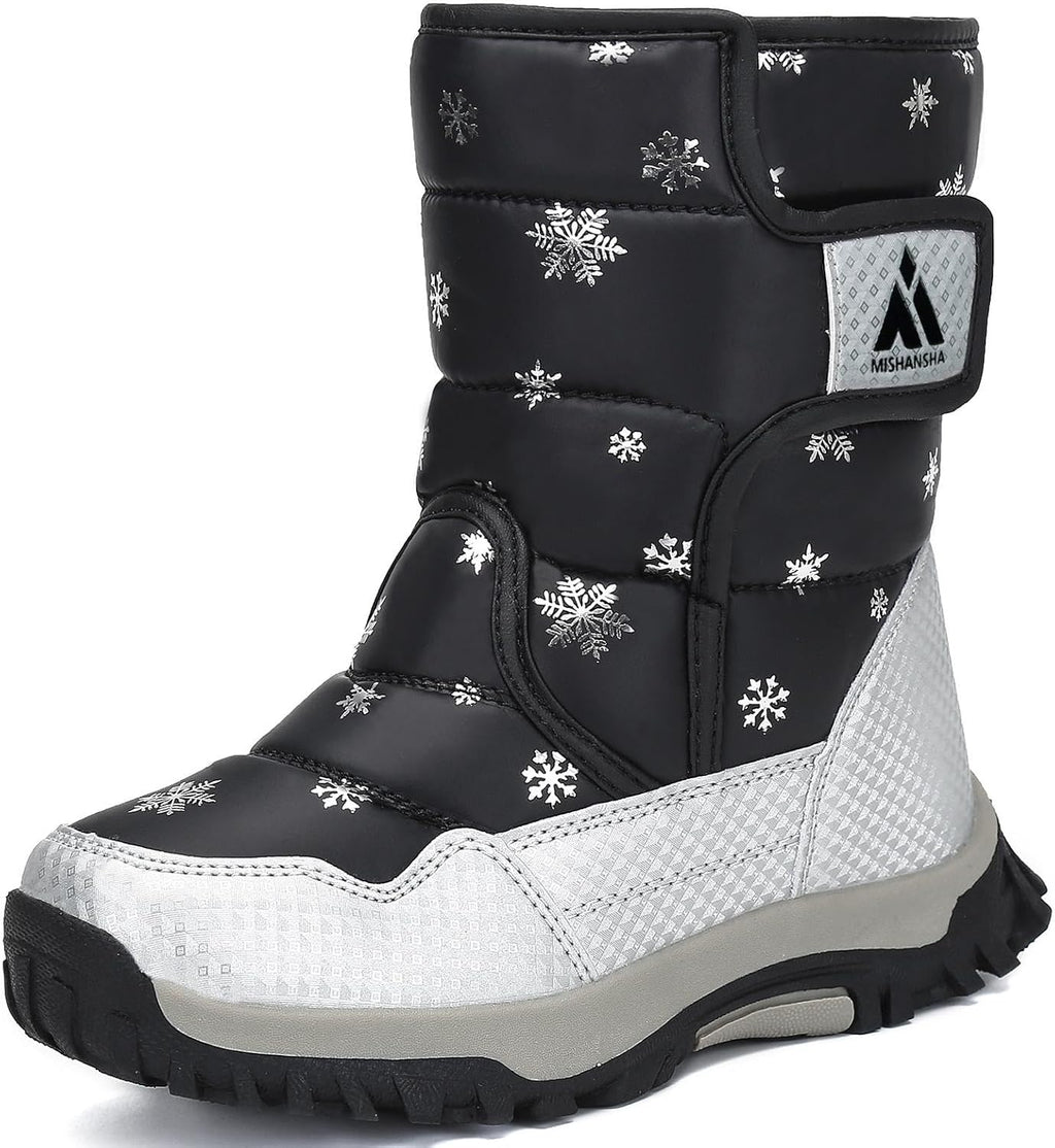 Girls Boys Toddler/Little Kid/Big Kid Winter Snow Boots Warm Waterproof 
