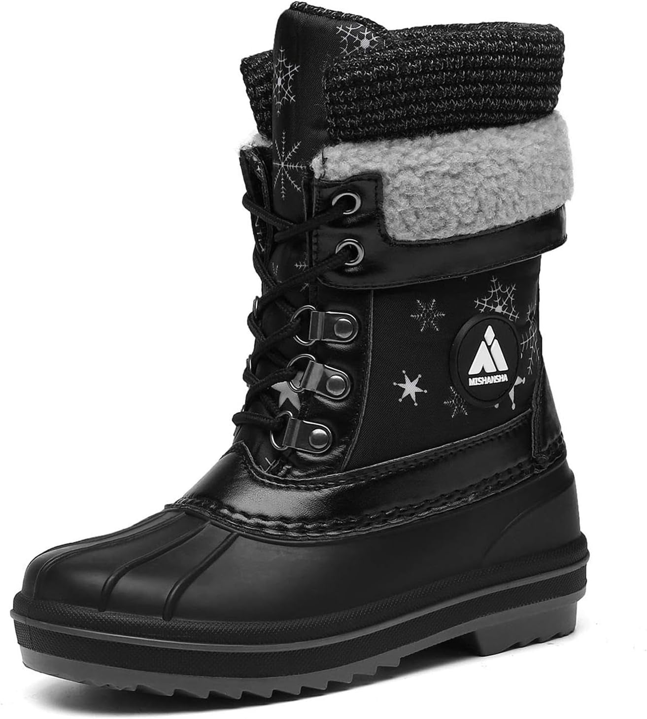 Girls Boys Toddler/Little Kid/Big Kid Winter Snow Boots Warm Waterproof 