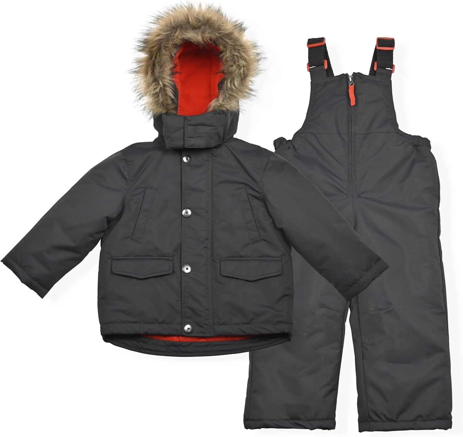 Boys Boys Ski Jacket and Snowbib Snowsuit Set 2 Piece 